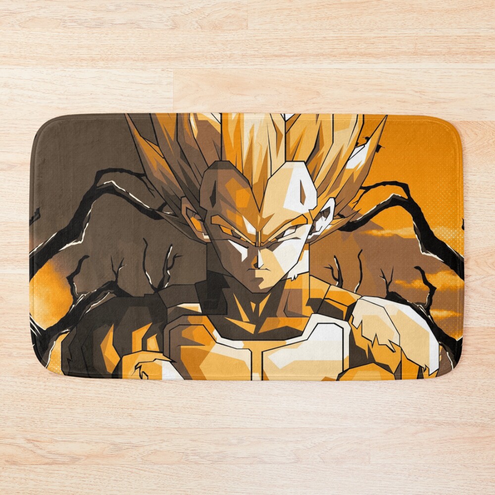 Vegeta Dragonball Bath Mat