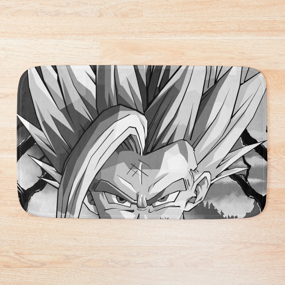 Gohan Dragonball Bath Mat