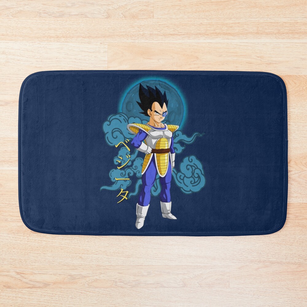 Vegeta Old Times Dragon Ball Bath Mat