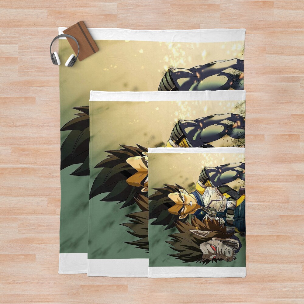 Vegeta Dbz Throw Blanket - Image 3