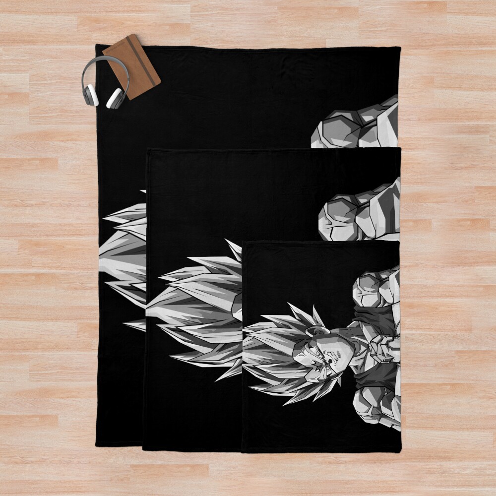 Vegeta Dragonball Throw Blanket - Image 3