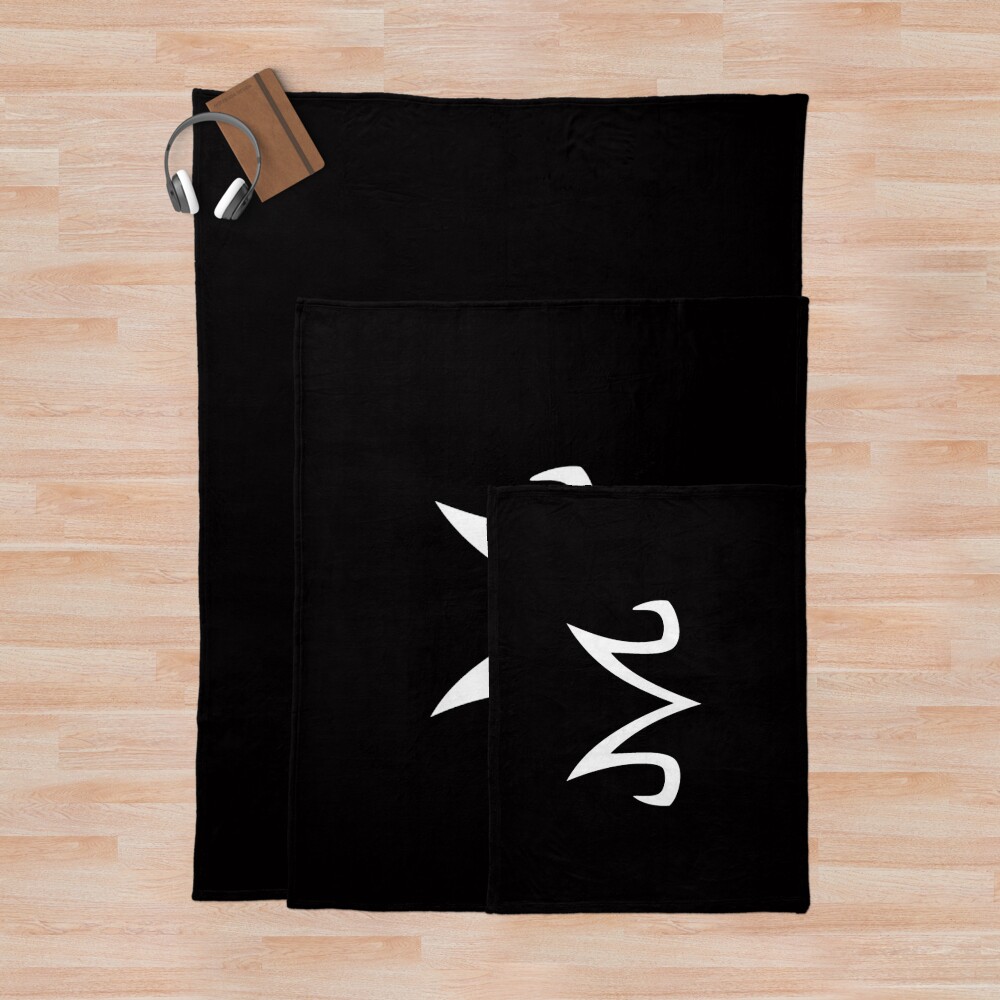Logo Majin Vegeta Throw Blanket - Image 3