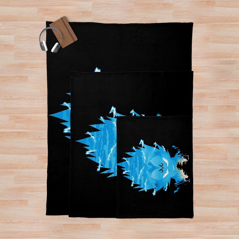 Majin Vegeta Throw Blanket - Image 3
