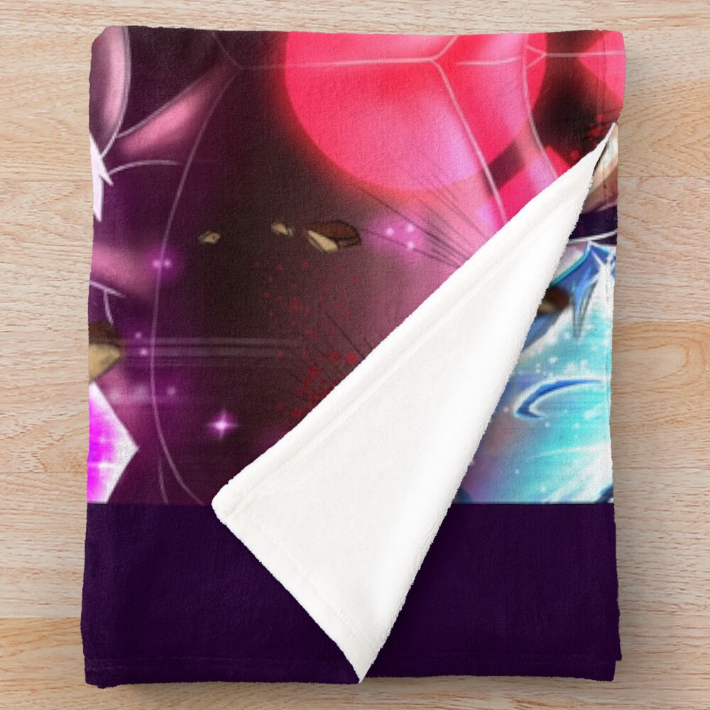 Jiren Vs Goku Full Power Throw Blanket - Image 2