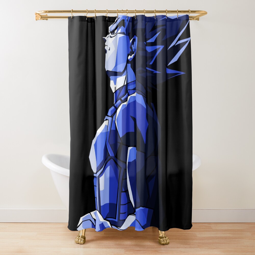 Vegeta Dragonball Shower Curtain