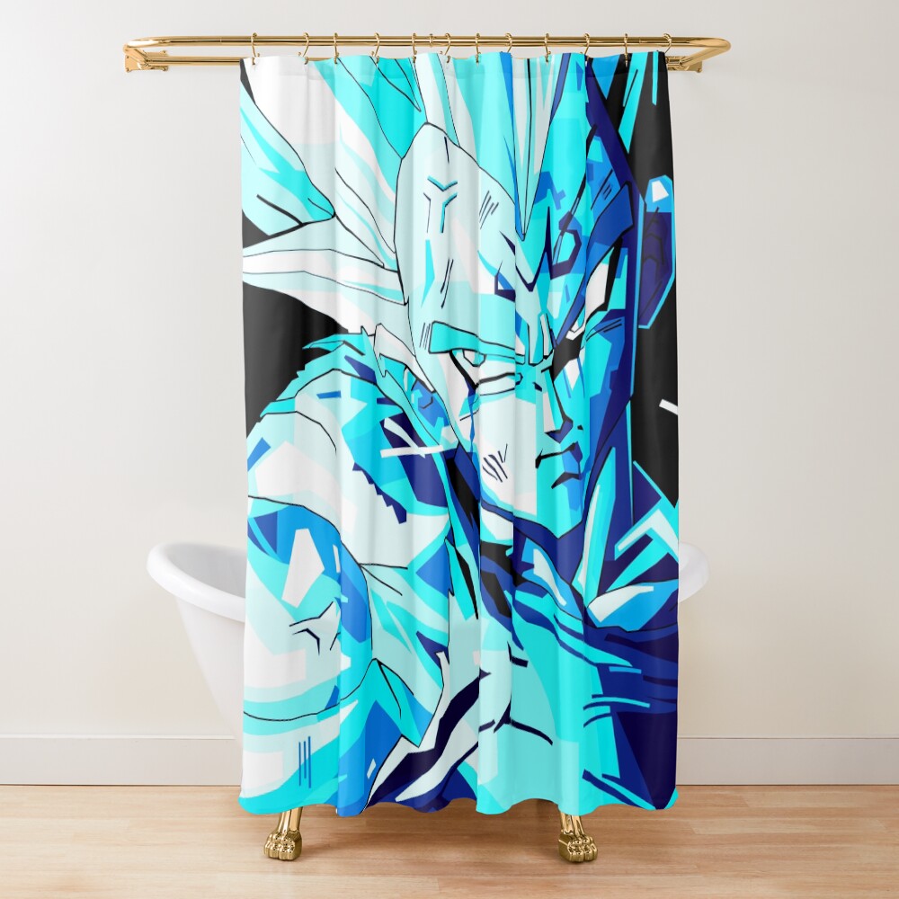 Vegeta Dragonball Shower Curtain