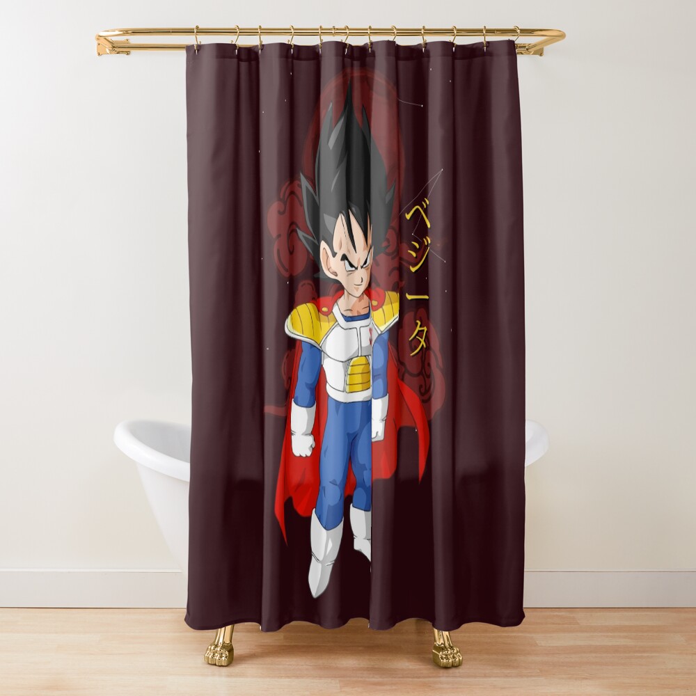 Vegeta Prince Kid Shower Curtain