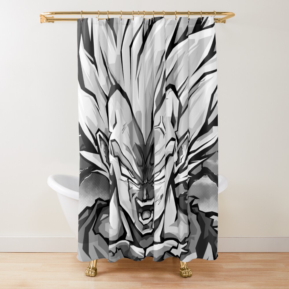 Vegeta Dragonball Shower Curtain