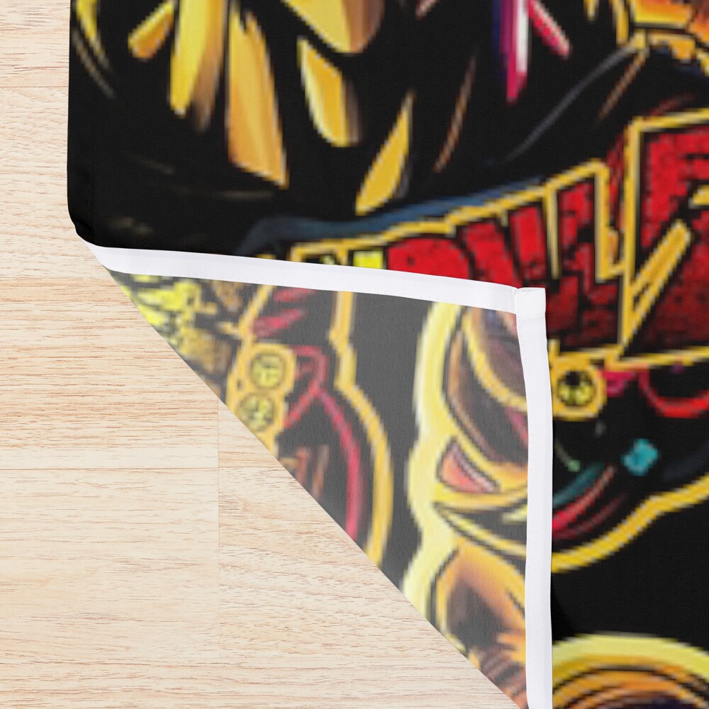 Old Vegeta Tshirt Shower Curtain - Image 2