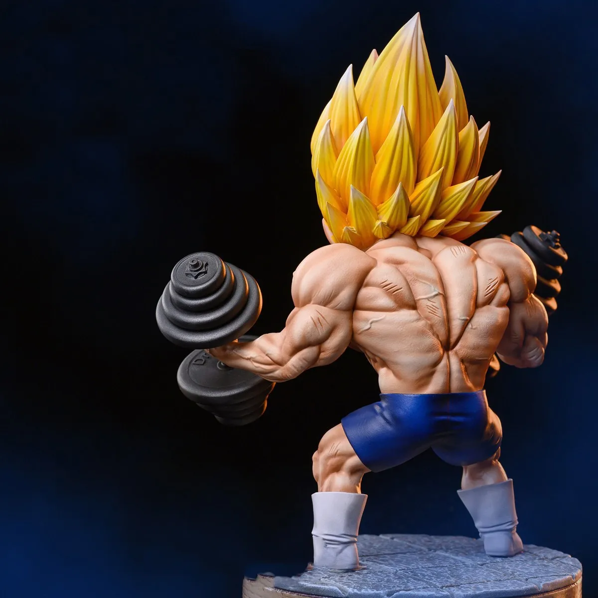 17cm Dragon Ball Vegeta Bodybuilding Action Figure - Image 4