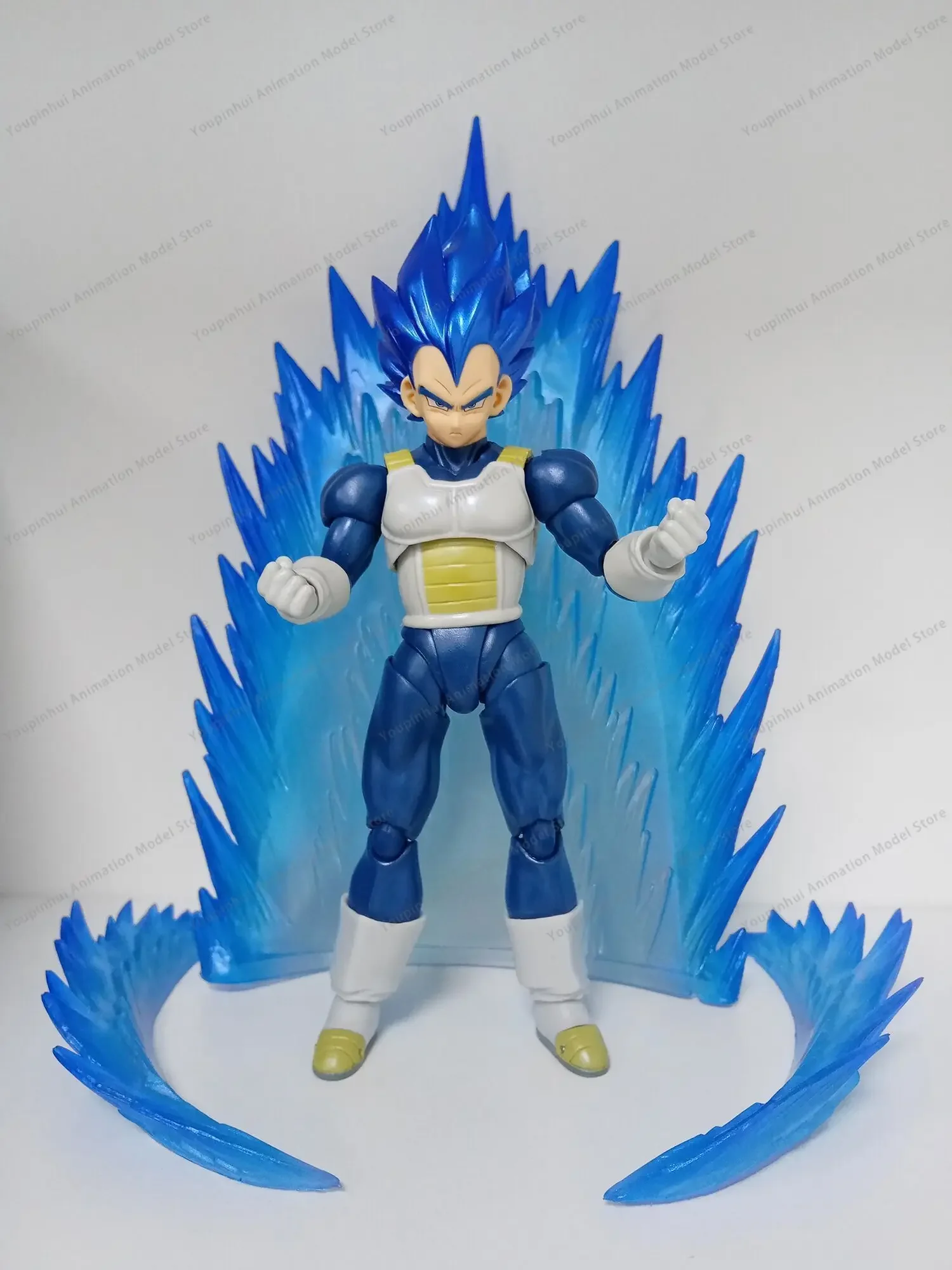 Dragon Ball Deep Blue Vegeta Super Saiyan Action Figure - Image 5