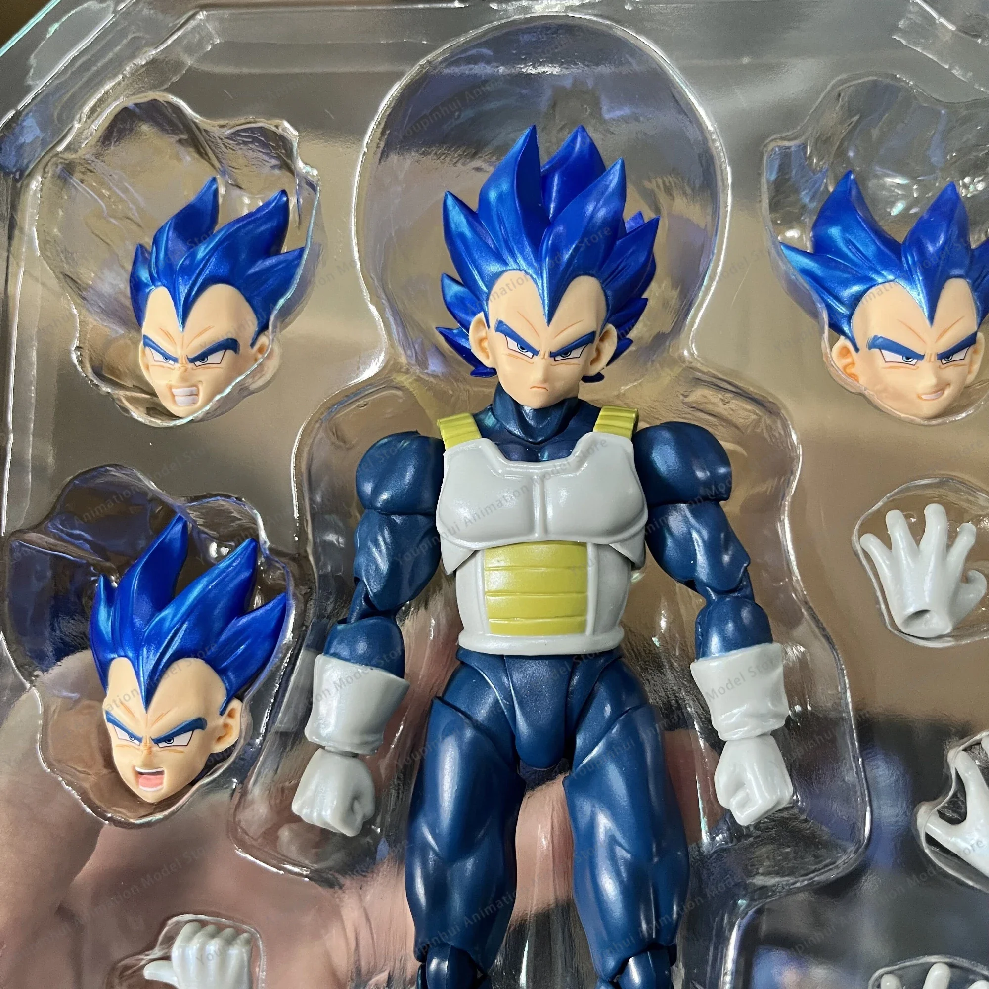 Dragon Ball Deep Blue Vegeta Super Saiyan Action Figure - Image 4